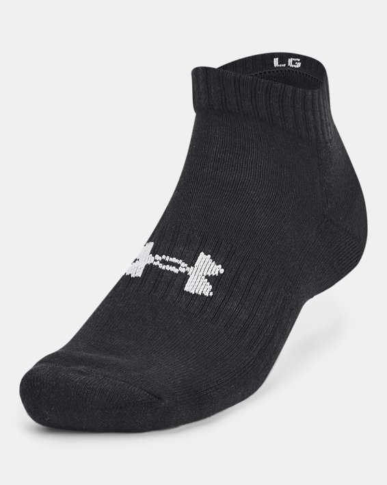 Unisex sokken UA Core Low Cut – 3 paar, Black, pdpMainDesktop image number 1